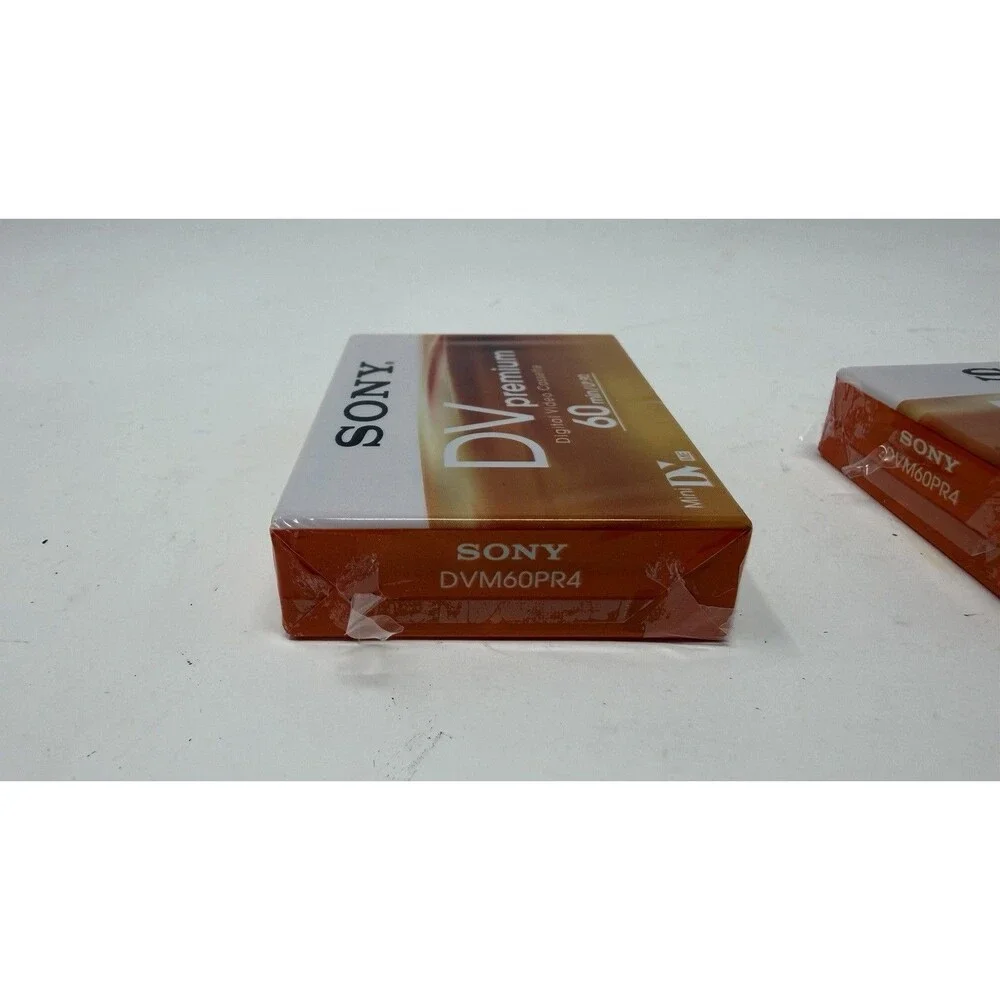 2 pack Sony DV Premium Digital Video Cassettes 90LP/60SP - BRAND NEW